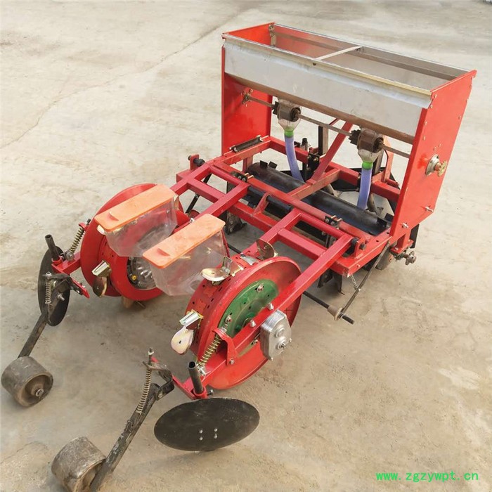畅销型三行四行手推式播种机 新款手推蔬菜药材播种机 汽油播种机富兴图6