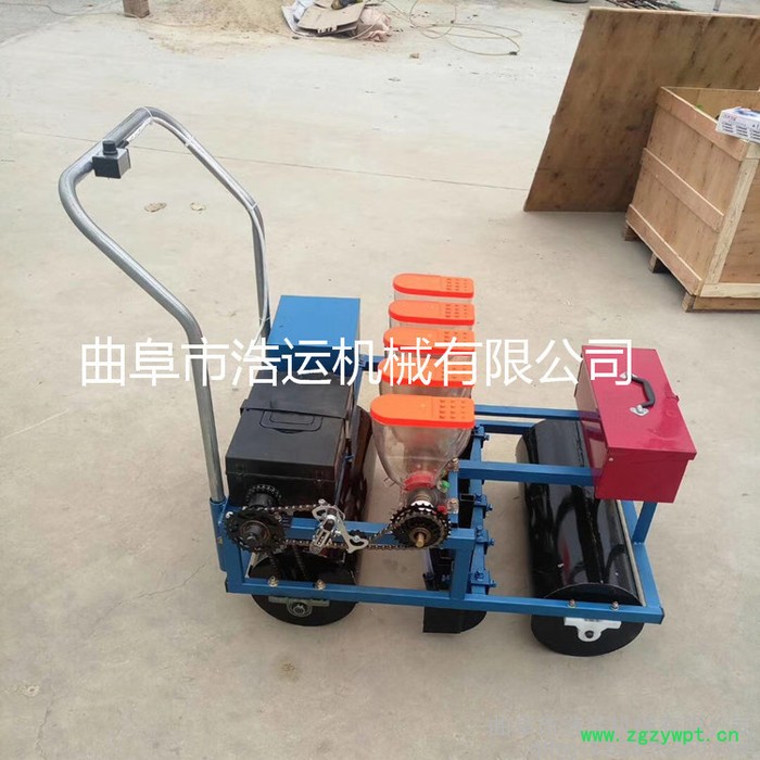 特价批发油菜菠菜芹菜人力手推播种机 小颗粒中药材蔬菜播种机图2