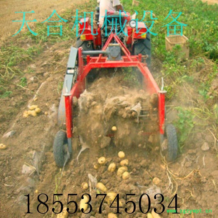 花生收获机 药材收获机根茎收获机  大蒜收获机  安全便捷  **图8