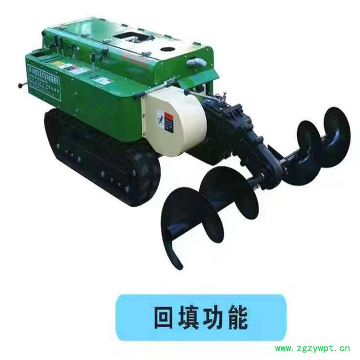 富兴山药撒肥开沟施肥机 12月果树加营养施肥机  柴油开沟回填机图3