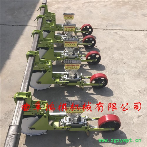 中山厂家现货批发谷子精量播种机 鸿祺四轮拖拉机带动谷子播种机 药材花卉播种施肥机图2