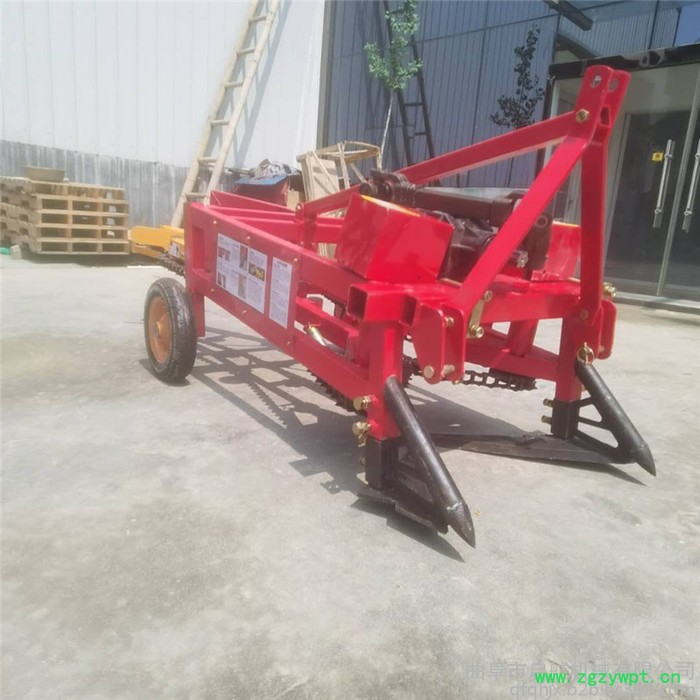 四轮带动夹链式收果机 铺放整齐多功能中药材收获机 起果子机图6