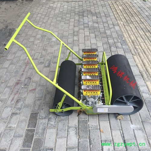 大型花卉药材点播机 汽油式谷子精播机 手推式小颗粒播种机 鸿祺机械图7