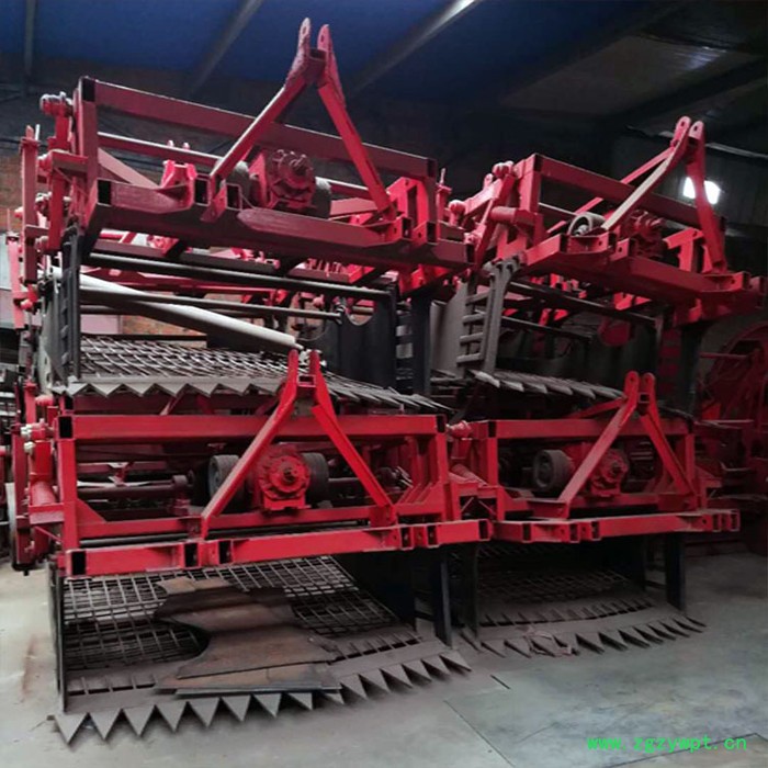 鄂尔多斯甘草收获机 深度60的中药材挖掘机 小型振动出药机 黄芪甘草播种机 种段机图6