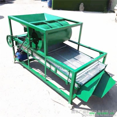 单相电黄豆清理杂质筛选机 振动型双层玉米去石机 花生小麦药材播种机