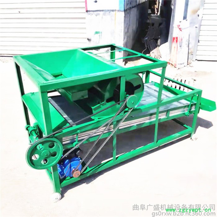 单相电黄豆清理杂质筛选机 振动型双层玉米去石机 花生小麦药材播种机图5
