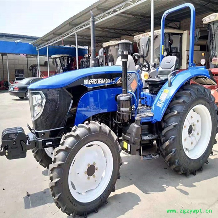 低油耗中型四轮四驱农用拖拉机 益杰 504四轮拖拉机带药材收获机 新疆1404四轮大型拖拉机图7