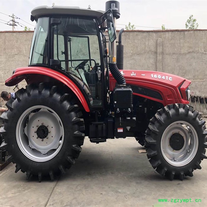 低油耗中型四轮四驱农用拖拉机 益杰 504四轮拖拉机带药材收获机 新疆1404四轮大型拖拉机图2
