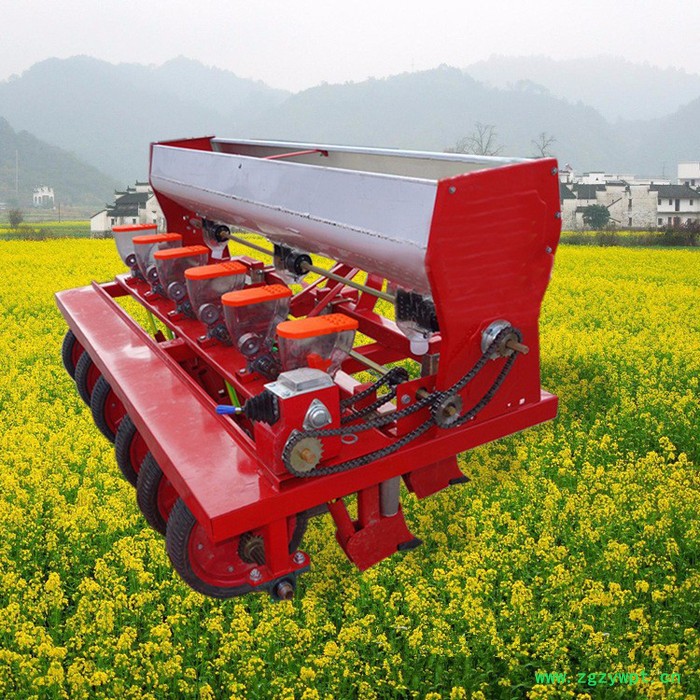 谷子蔬菜药材精播机厂家 可调株距播种机 免间苗小颗粒播种机价格图2