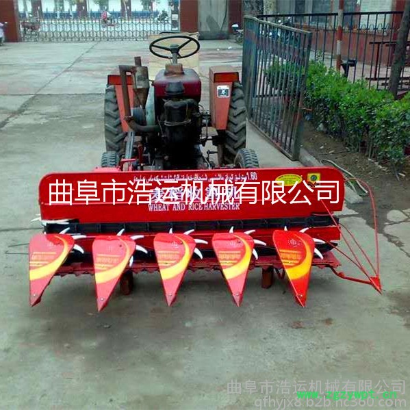 山东曲阜浩运机械秸秆类辣椒药材等小型收割机 单人操作品质保障的稻麦收割机图3