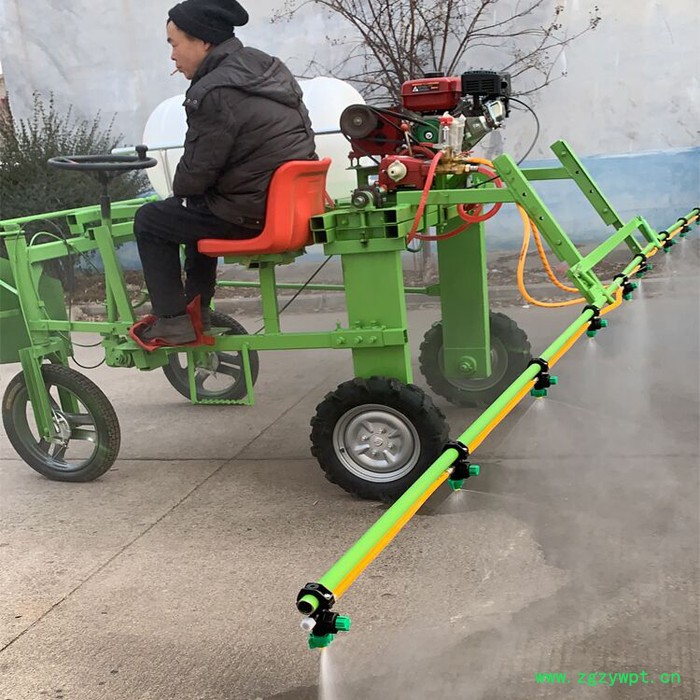 四轮打药机 四轮配套悬挂风送式打药机 水田施肥机打药机图6