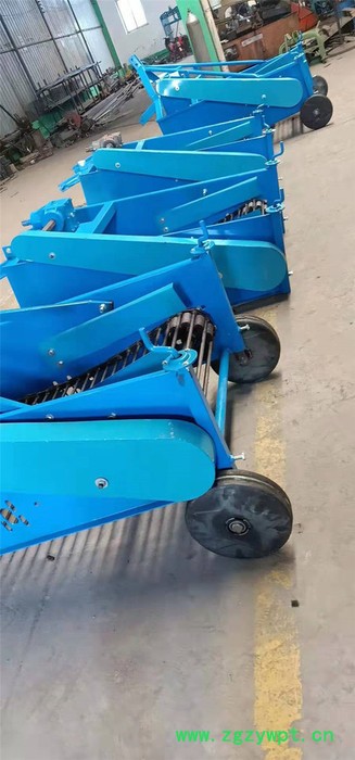 拖拉机带的土豆收获机 红薯收获机 药材收获机 大蒜花生收获机199-53481643