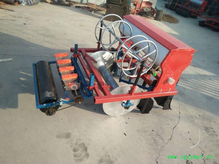 农康双垄四行 蔬菜播种机 手推蔬菜谷物精播机 免间苗精密小粒播种机 大型花卉药材点播机图4