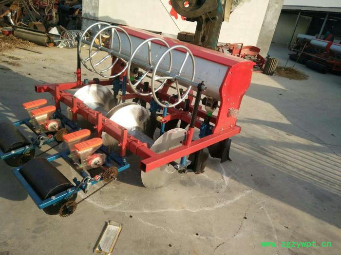 农康双垄四行 蔬菜播种机 手推蔬菜谷物精播机 免间苗精密小粒播种机 大型花卉药材点播机图2