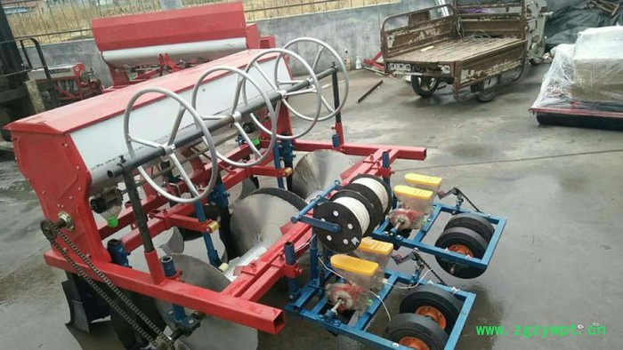 农康双垄四行 蔬菜播种机 手推蔬菜谷物精播机 免间苗精密小粒播种机 大型花卉药材点播机图6