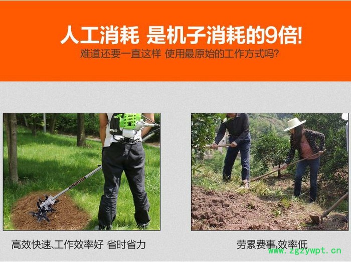 松土割草机 农兴背负式牧草收割机 药材收割机图2