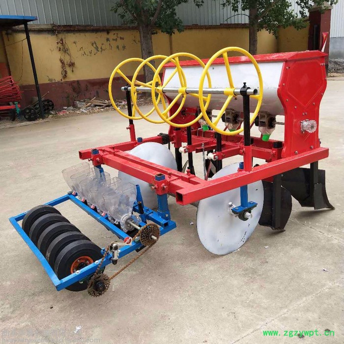 河北胡萝卜起垄播种机 华晨药材垄上播种机 HC-BZJ芥蓝生菜播种机图4