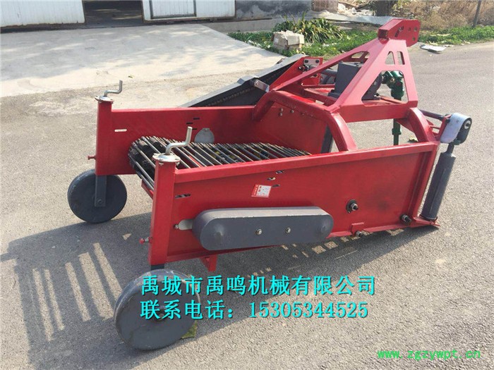 土豆收获机械  单行90公分拖拉机配套薯类收获机 红薯收割机  拖拉机后置式药材收获机