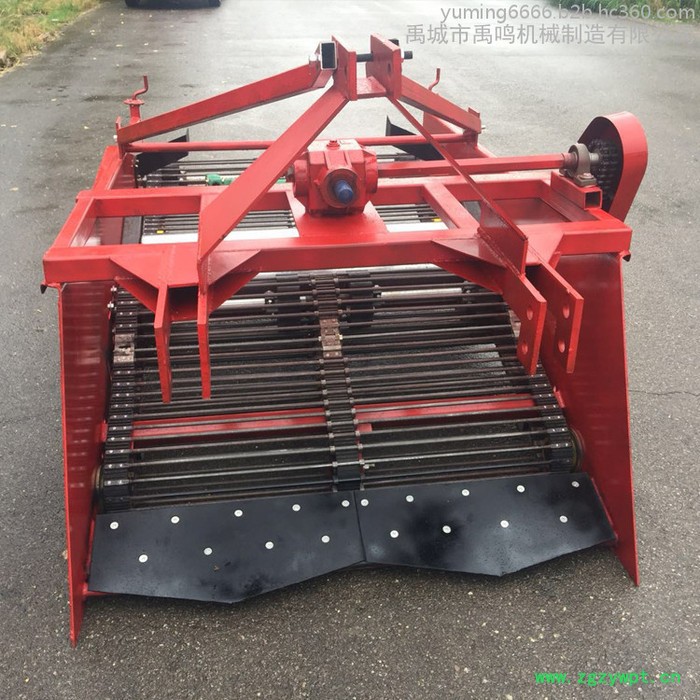 土豆收获机械  单行90公分拖拉机配套薯类收获机 红薯收割机  拖拉机后置式药材收获机图8