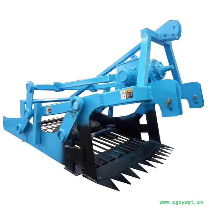 土豆收获机械  单行90公分拖拉机配套薯类收获机 红薯收割机  拖拉机后置式药材收获机图6