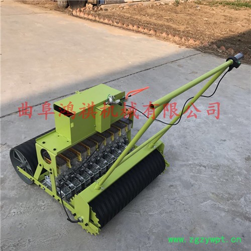 蔬菜药材播种机 临沭县手推式蔬菜播种机 手扶精播机报价图2