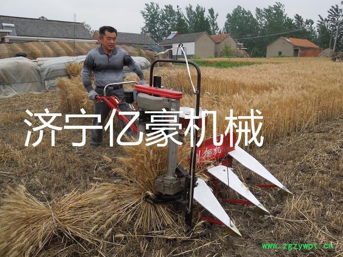 淮北药材割晒机 亿豪多功能小型大马力割晒机 农用收割机秸秆收农用玉米收割机图7