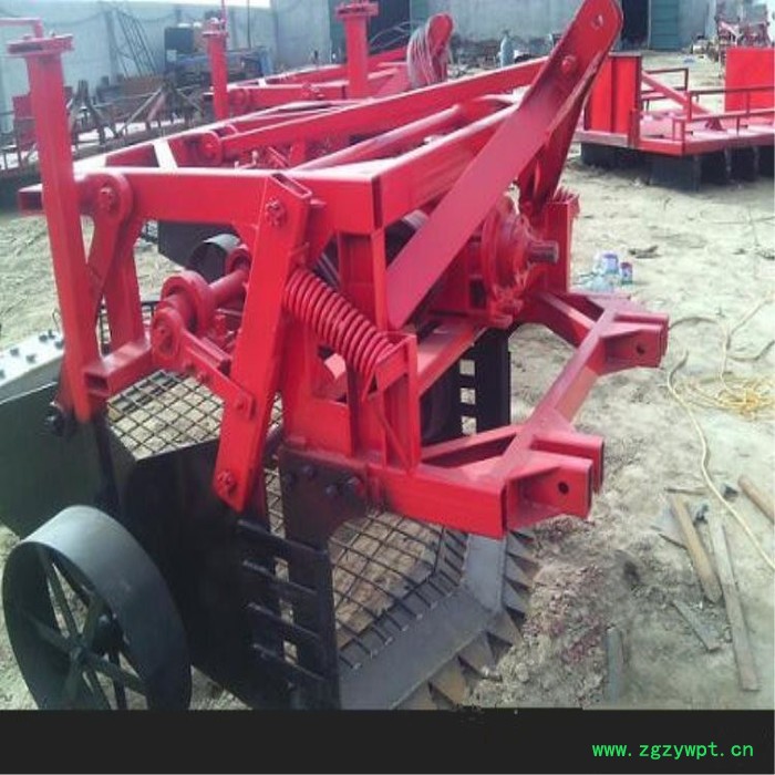 半夏收获机厂家 当归药材起药机型号 中药材挖掘机**图6