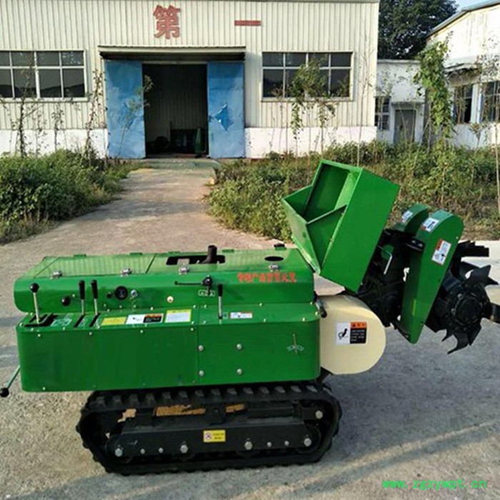 山药链条拖拉机开沟机高配置 施肥机手推式耕耘播种狭窄地作业图2