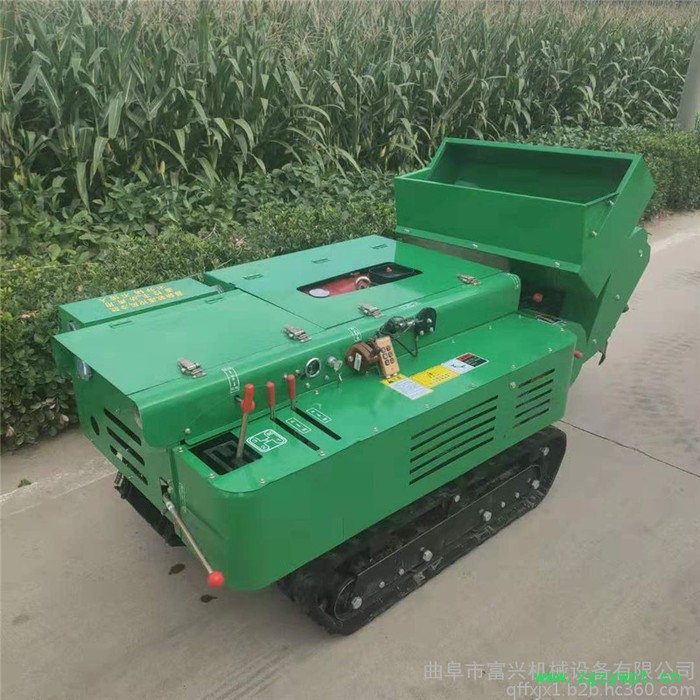 履带式柴油开沟机 自走式旋耕机 果园施肥机富兴批发图4