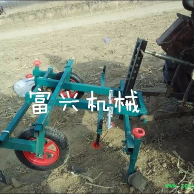 拖拉机玉米覆膜机 药材覆膜机供应商 小四轮花生覆膜播种机