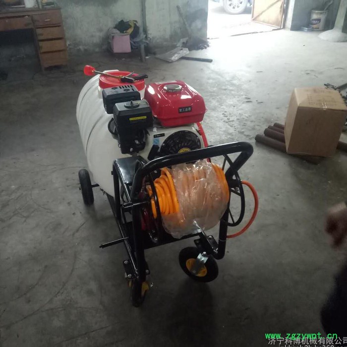 手推式打药机 果园打药机  自走式旋耕施肥机 科博机械图8