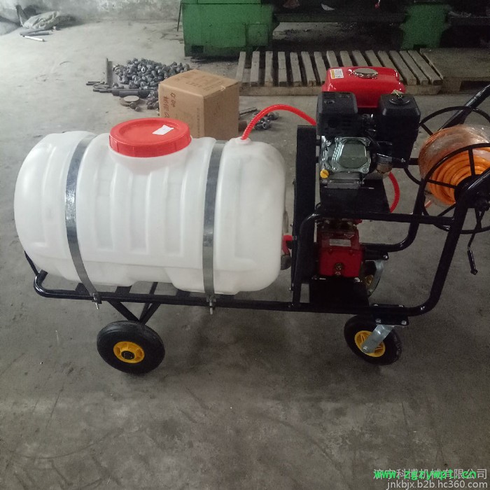 手推式打药机 果园打药机  自走式旋耕施肥机 科博机械图3