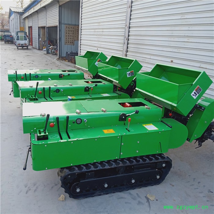 多功能果园喷药机 履带旋耕开沟回填机 橡胶履带式施肥机图7