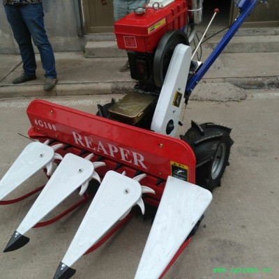 平铺侧放牧草收割机 药材小型割晒机 手扶割草机