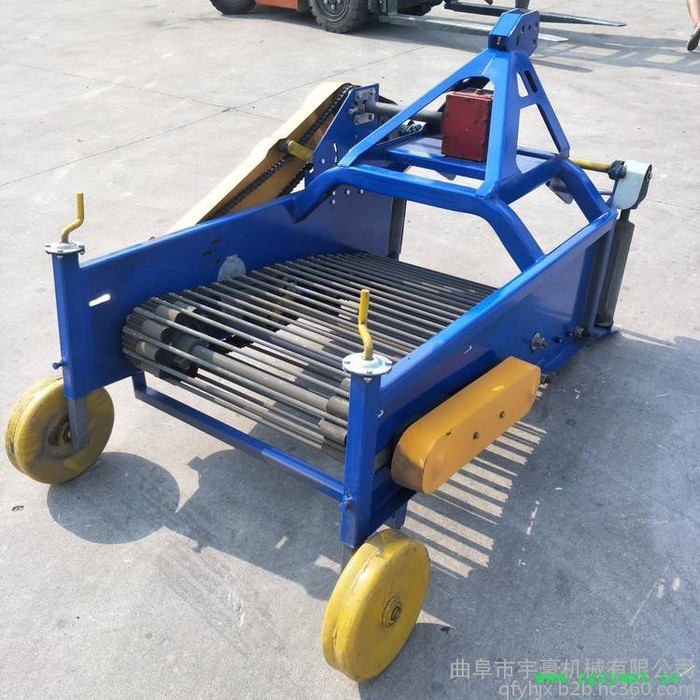 药材收获机 地瓜洋芋土豆收获机 地下根茎薯类出土机图4