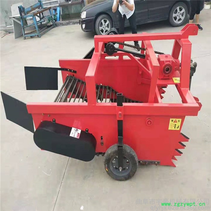 药材收获机 地瓜洋芋土豆收获机 地下根茎薯类出土机图5