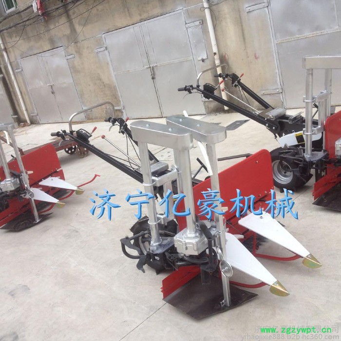 合肥药材割晒机 亿豪多功能小型大马力割晒机 农用收割机农用手推式汽油芦苇收割机图6