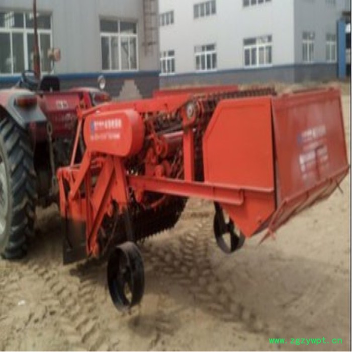 新款链条式药材挖掘机 丹参收获机 药材收获机 贝母挖掘机 半夏播种机 拖拉机起垄机报价图3