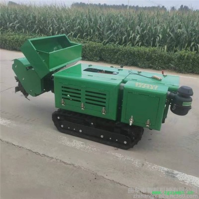 山药开沟施肥机 履带式开沟施肥回填机  智航履带施肥开沟机厂家