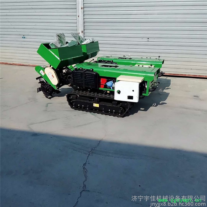 山药开沟施肥机 履带式开沟施肥回填机 果园丘陵看履带式开沟施肥机图4