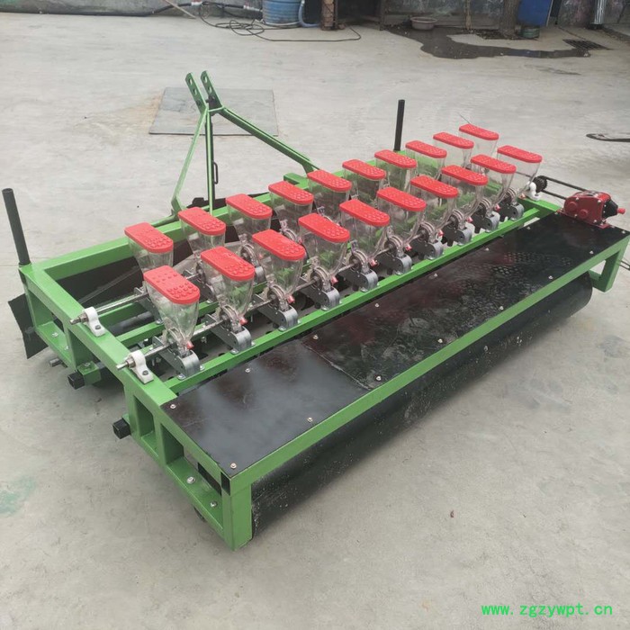 药材菠菜萝卜播种机 **萝卜大白菜精播机 6行小颗粒菜种子播种机富兴图5