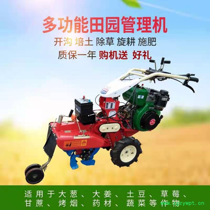 山药开沟培土机 30公分开沟扶垄机 果园施肥机报价图7