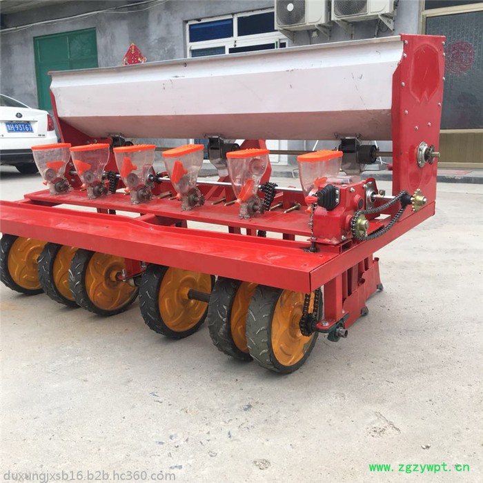 拖拉机牵引蔬菜播种机 中药材娃娃桔梗精播机 播种机价格图6