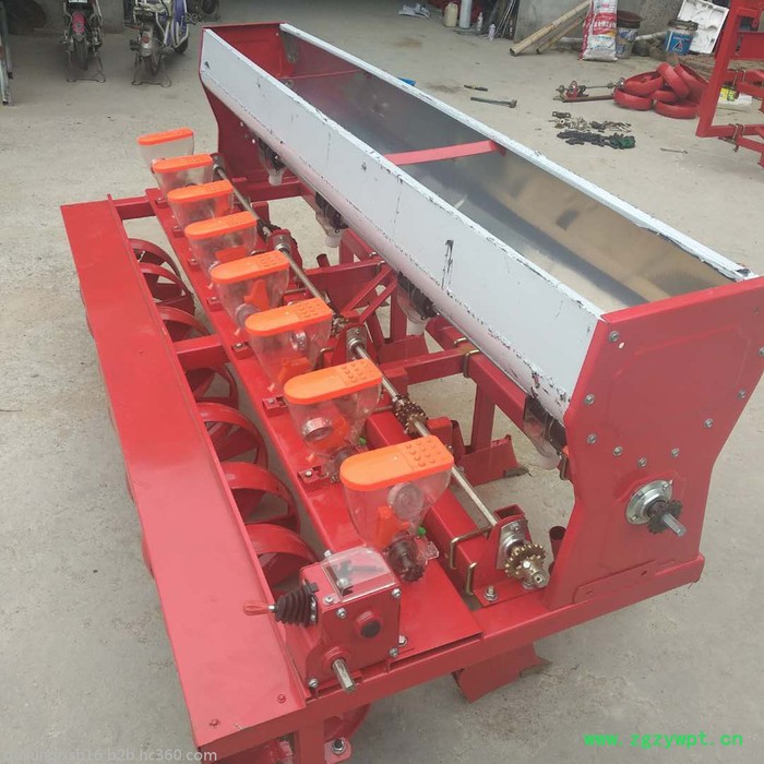 拖拉机牵引蔬菜播种机 中药材娃娃桔梗精播机 播种机价格图2