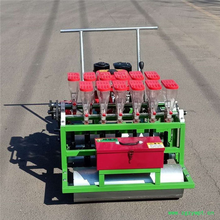 农业人力自走式省力种植机 汽油蔬菜播种机 花卉药材手推精播机图6