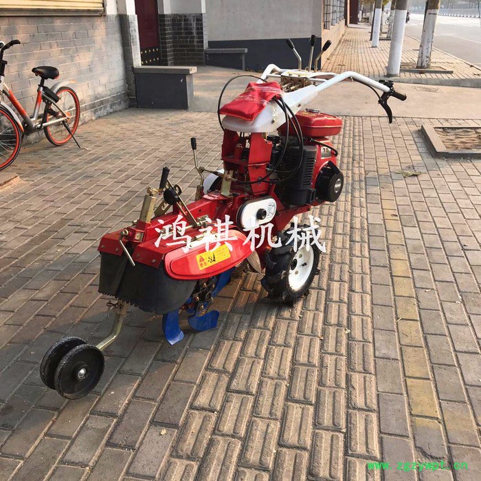 山药开沟施肥机多用型果园翻土犁地机 手扶开沟培土机图4