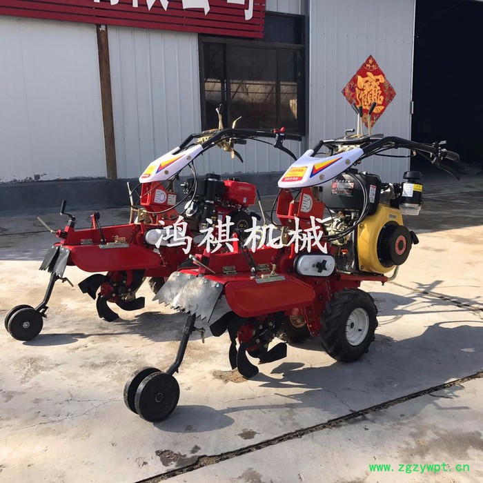 山药开沟施肥机多用型果园翻土犁地机 手扶开沟培土机图6