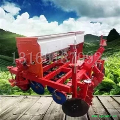 牵引式蔬菜精播机 桔梗播种机 富兴批发中药材精量化播种器