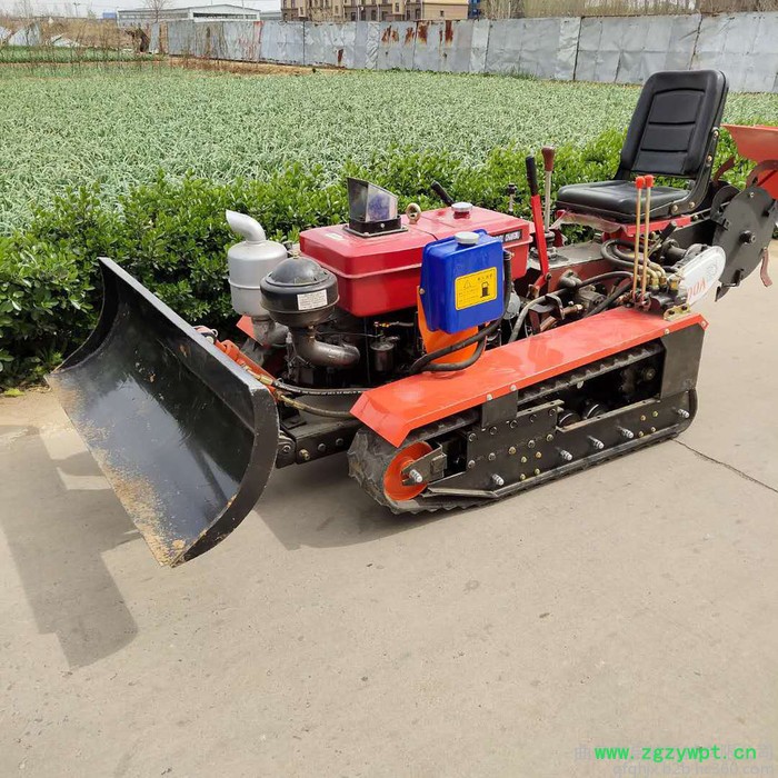 多功能履带打药施肥机 启航山丘开沟机 林园开沟施肥机图5
