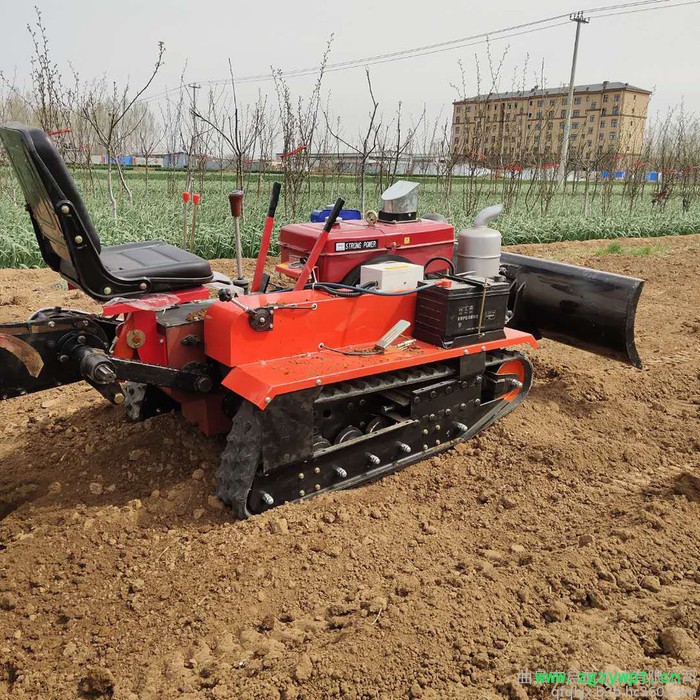 多功能履带打药施肥机 启航山丘开沟机 林园开沟施肥机图8